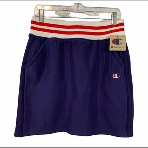 Champion Women’s Small Ribbed Lightly Fleece Lined Skirt NWT Size Large